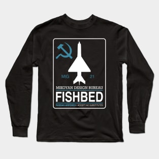 Mig-21 Fishbed Long Sleeve T-Shirt